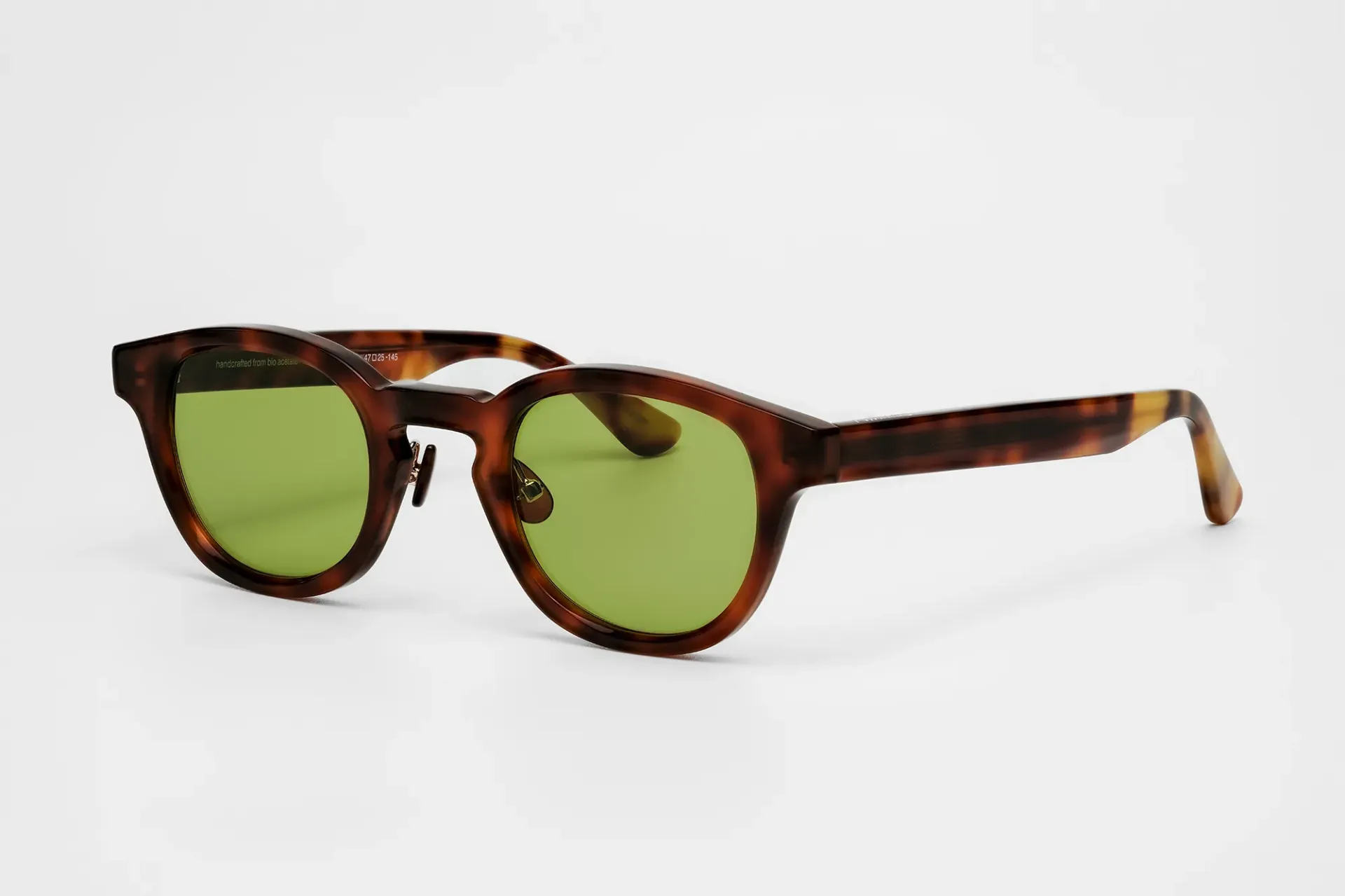 Brad / Ecaille blonde /  Verres Vert profond