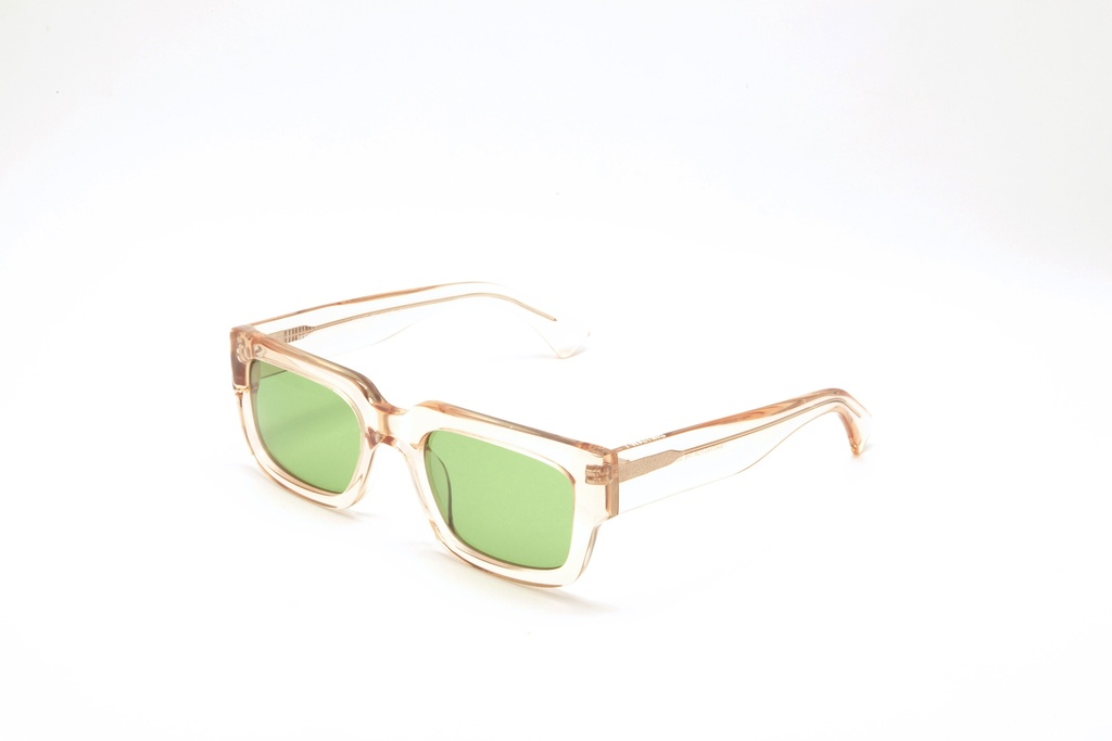 BROWN E6 / Cristal Melon / Light Green Lenses - Cat.2