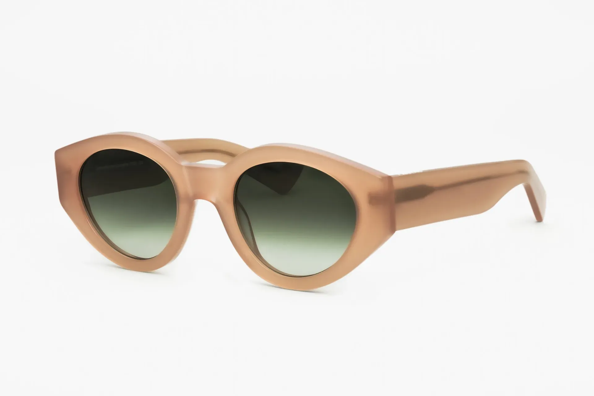 [FredE22] Fred / terracota / Green Gradient Lens