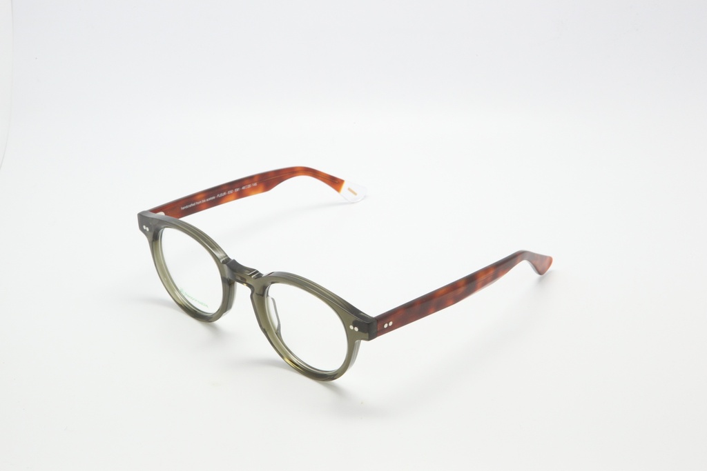 FLEUR E52-E81 / Cristal Olive - Blond Tortoise