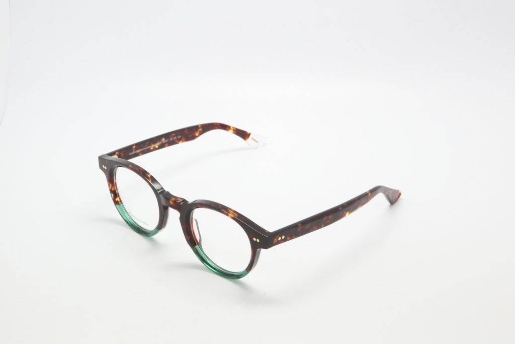 FLEUR E20L7 / Brown Tortoise L Cristal Turquoise