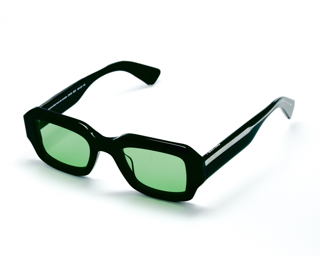 [DaveE2B] Dave / Noir / Vert Clair Verres