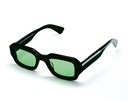 Dave / Noir / Vert Clair Verres