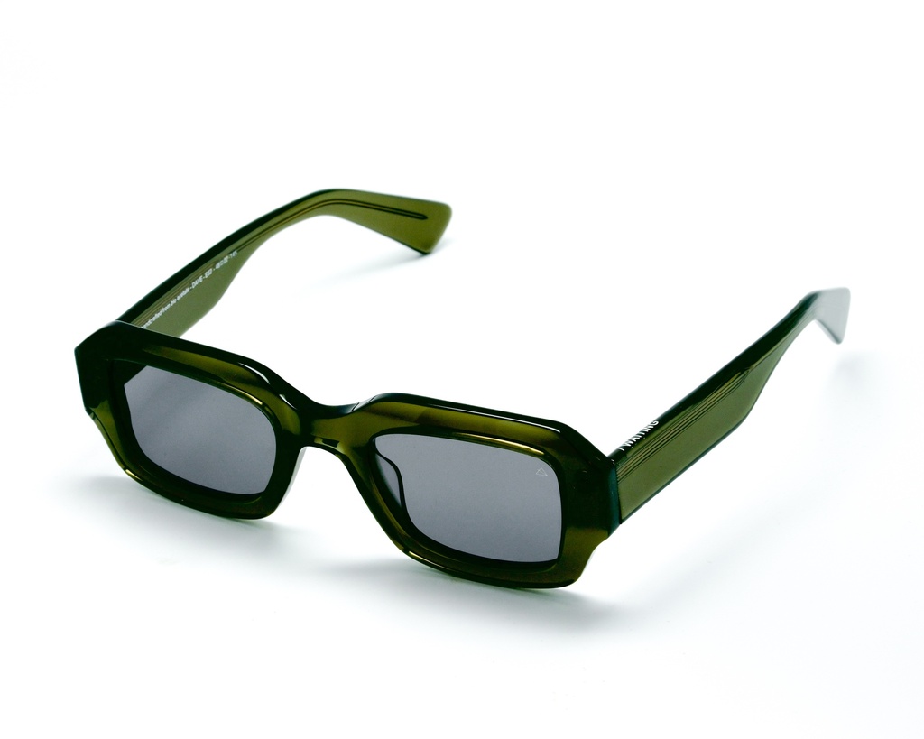 [DaveE52] Dave / Vert Olive / Black Pola Verres
