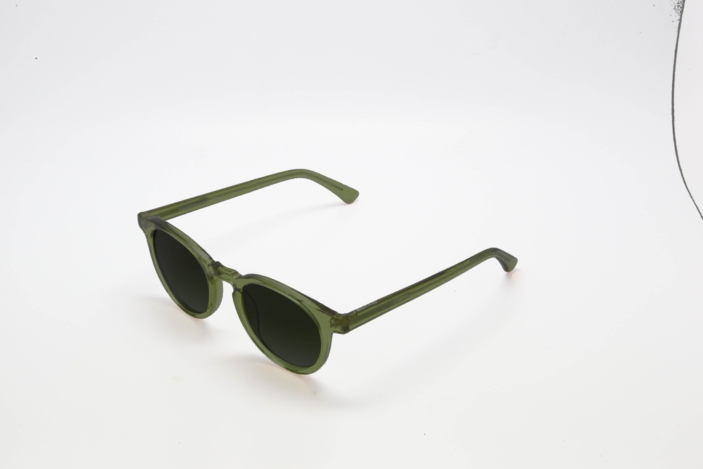 [CesarE52] Cesar / vert olive / black pola Lens
