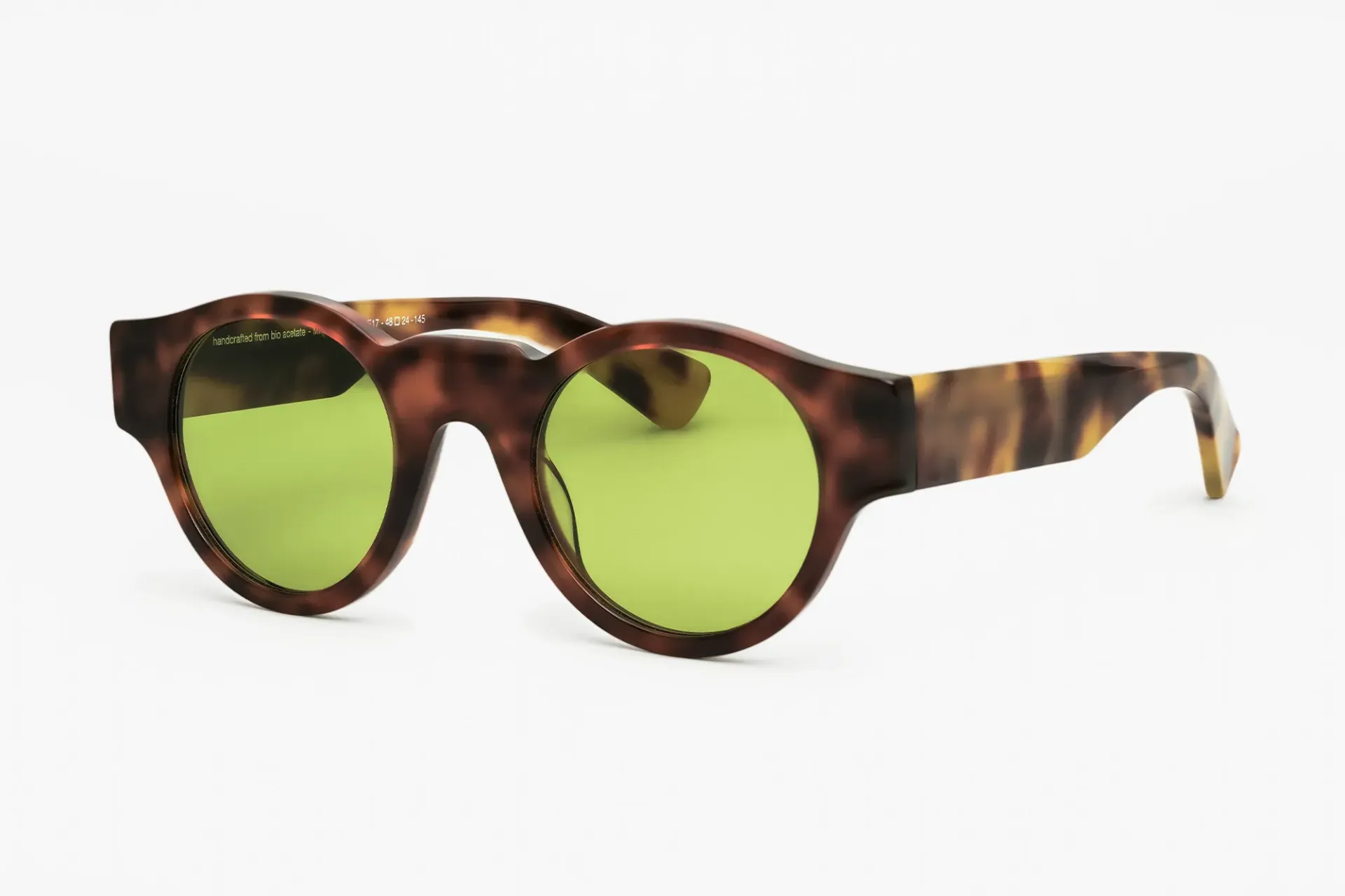 MICHELLE E81E17 / Blond Tortoise - Creamy Tortoise / Deep Green Lenses - Cat.2