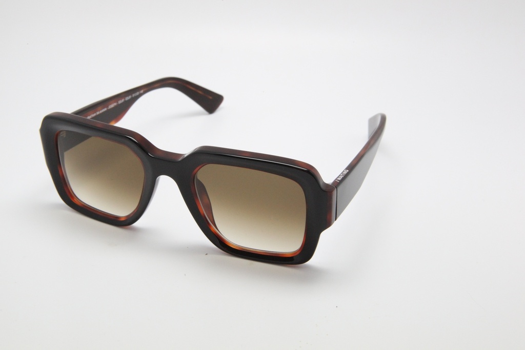 [JosephE2L81] Joseph / Noir laminé Ecaille blonde /  Verres Degrade Marron