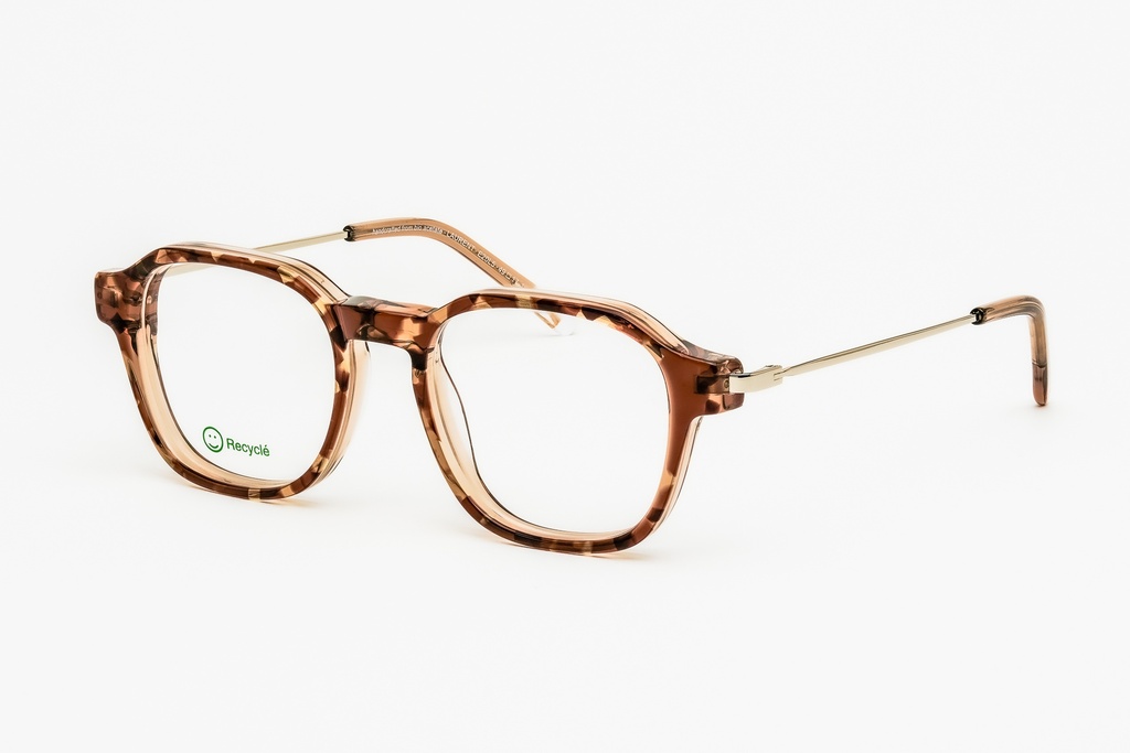 LAURENT E20L5 / Brown Tortoise L Cristal Brun - pale gold