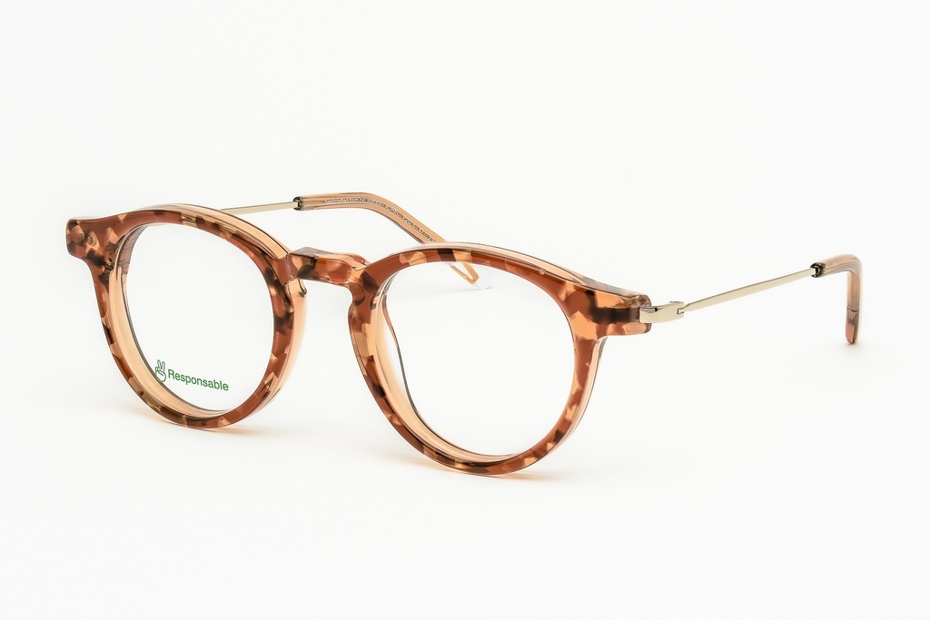 AUREL E20L5 / Brown Tortoise L Cristal Brun - pale gold