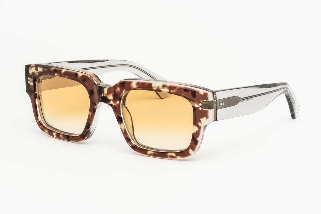 STEF E20L10 / Brown Tortoise L Cristal Light Grey / Gradient Yellow Lenses - Cat.1