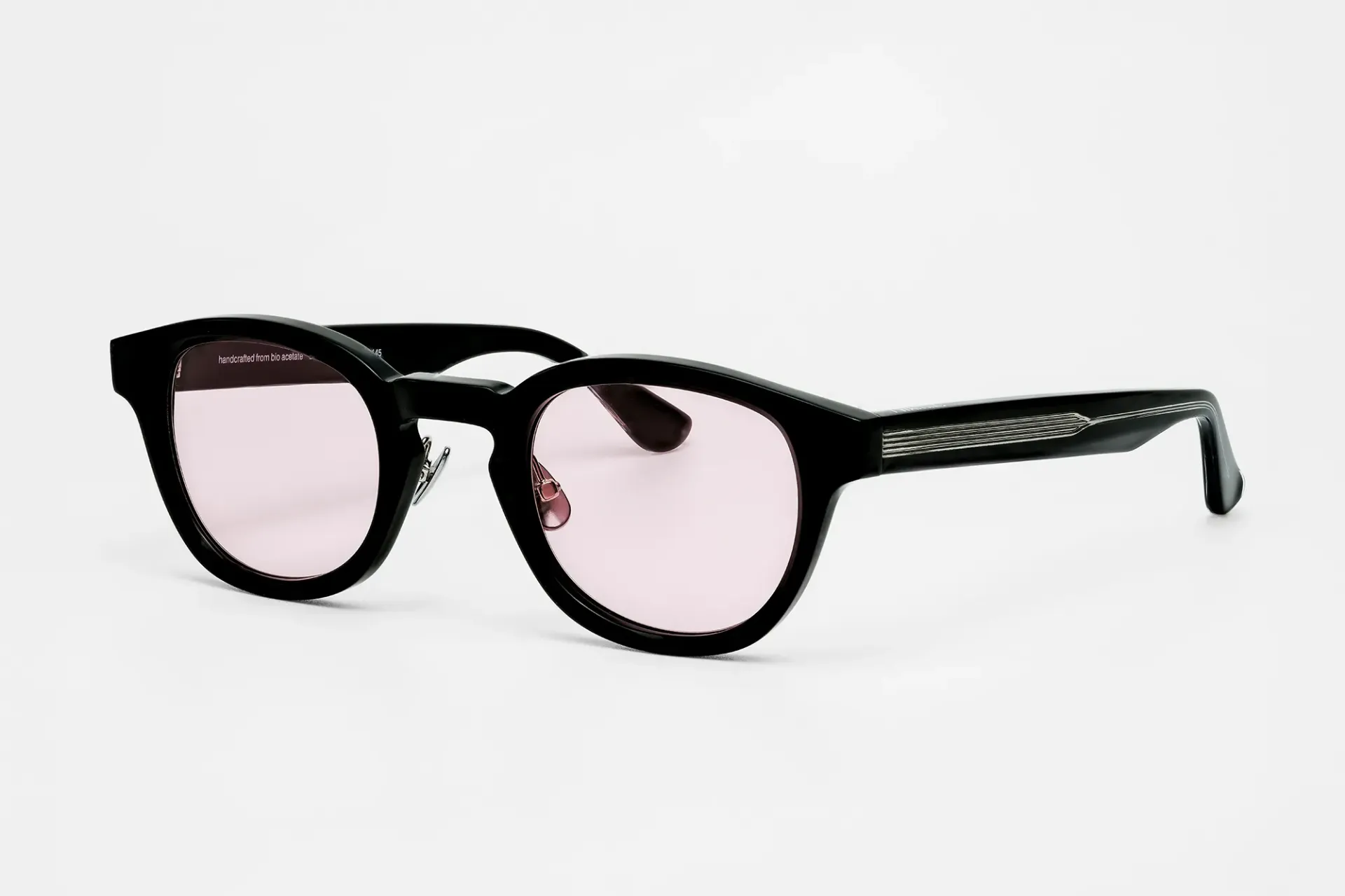 Brad / Noir / Verres Light Pink