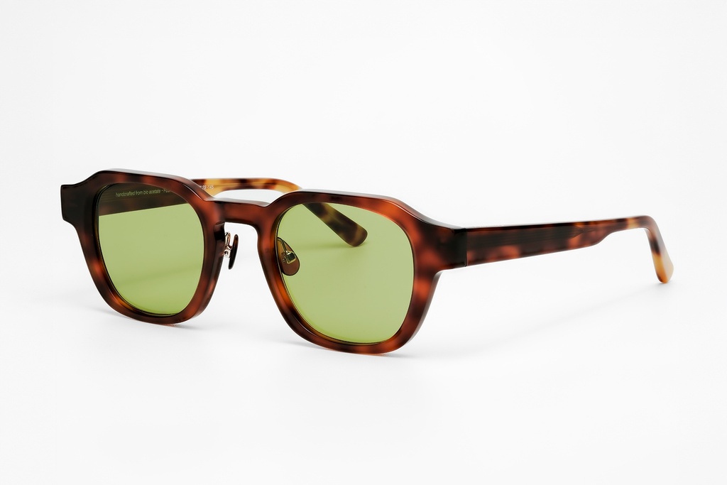 Flo / Ecaille blonde Havana /  Verres Vert profond