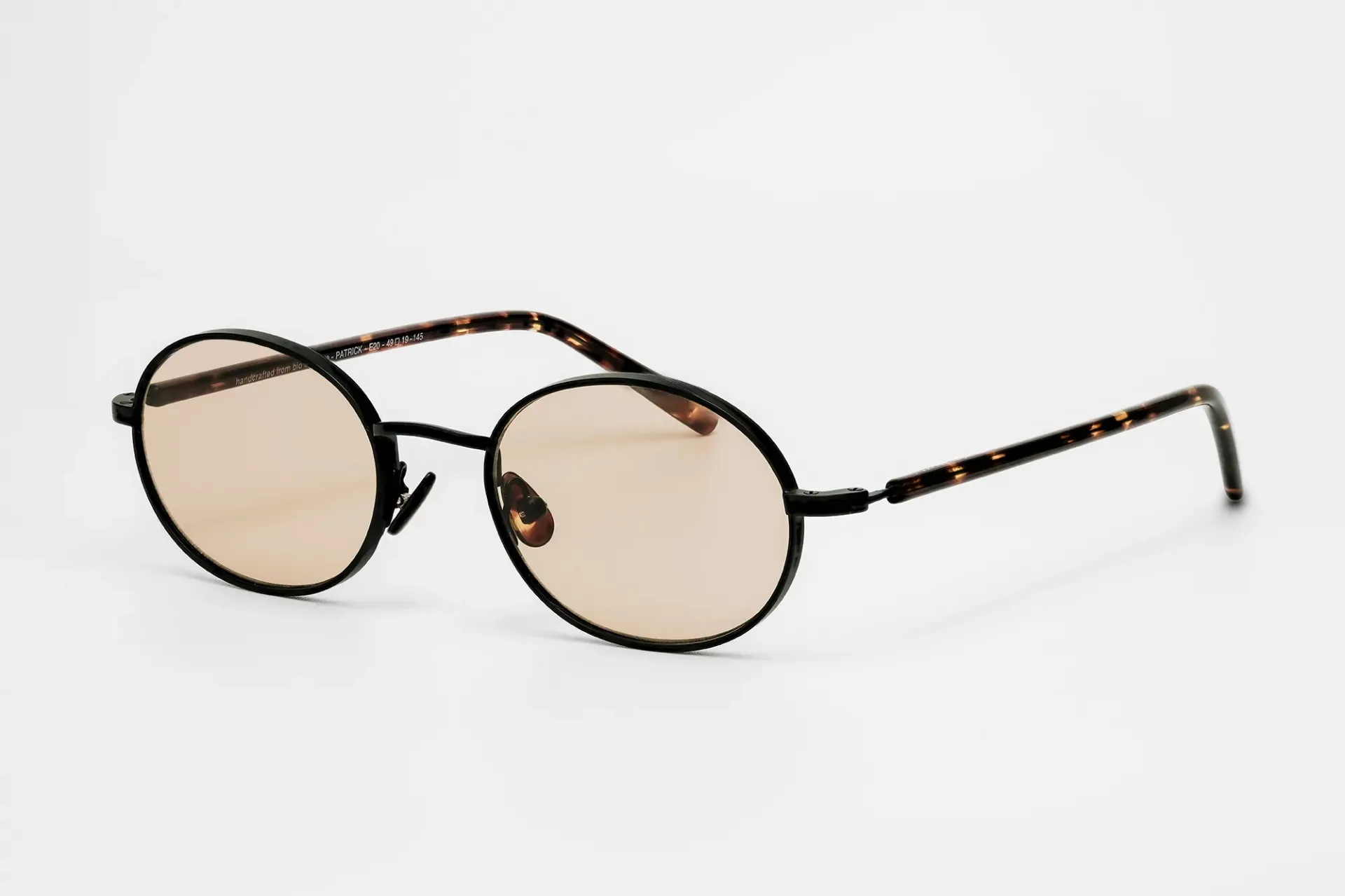 Patrick / Mat Black - Ecaille brune /  Verres Light brown
